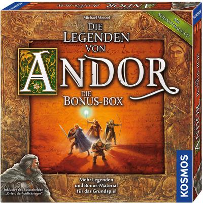 All details for the board game Die Legenden von Andor: Die Bonus-Box and similar games