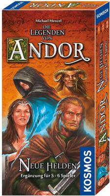 All details for the board game Legends of Andor: New Heroes and similar games