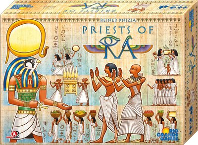 All details for the board game Priests of Ra and similar games