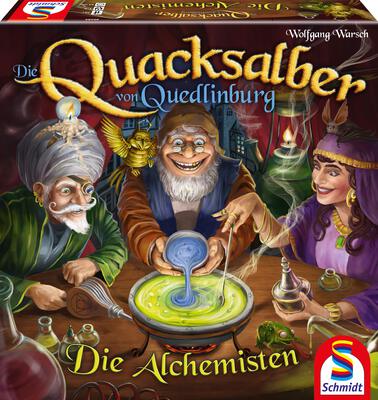 All details for the board game The Quacks of Quedlinburg: The Alchemists and similar games