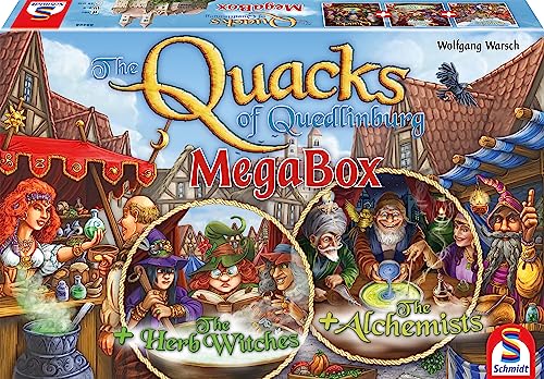 All details for the board game The Quacks of Quedlinburg: MegaBox and similar games