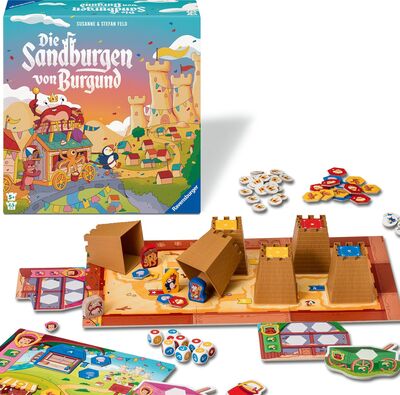 All details for the board game The Sandcastles of Burgundy and similar games