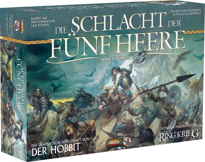 All details for the board game The Battle of Five Armies and similar games
