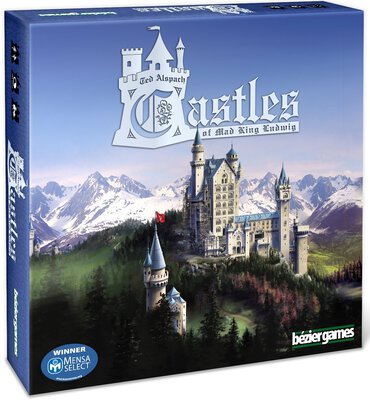 All details for the board game Castles of Mad King Ludwig and similar games