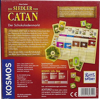 All details for the board game Die Siedler von Catan: Der Schokoladenmarkt and similar games