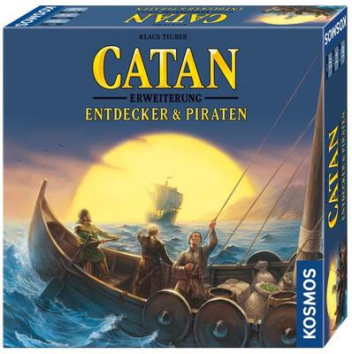 All details for the board game Catan: Explorers & Pirates and similar games
