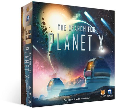 All details for the board game The Search for Planet X and similar games