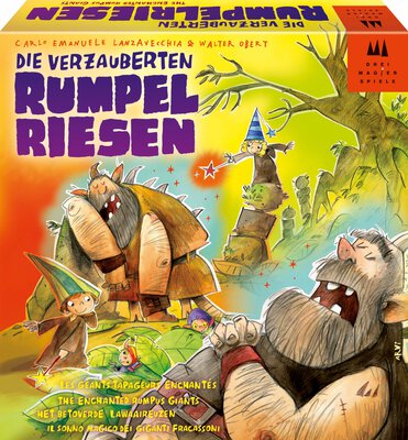All details for the board game Die verzauberten Rumpelriesen and similar games