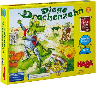 All details for the board game Diego Drachenzahn and similar games