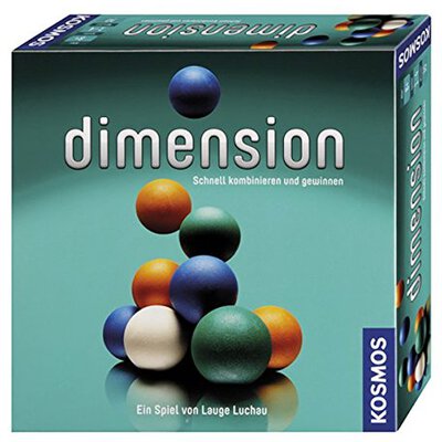 All details for the board game Dimension and similar games