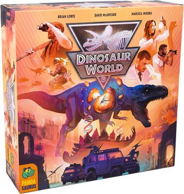 All details for the board game Dinosaur World and similar games