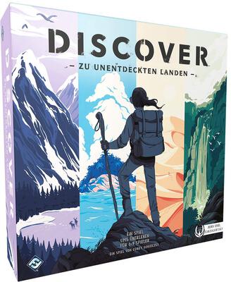 All details for the board game Discover: Lands Unknown and similar games