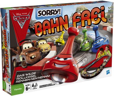 All details for the board game Disney Pixar Cars 2 Sorry Sliders: World Grand Prix Race Edition and similar games