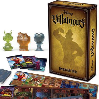 All details for the board game Disney Villainous: Despicable Plots and similar games