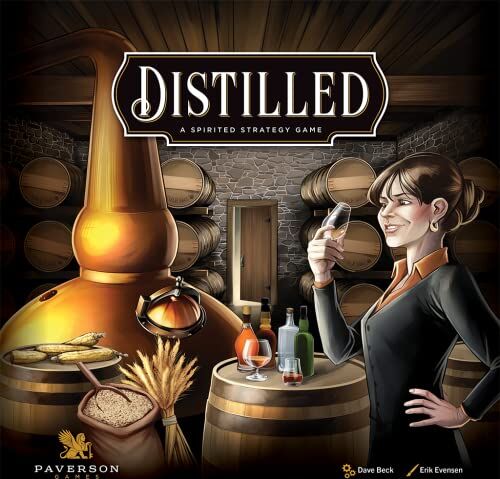All details for the board game Distilled and similar games