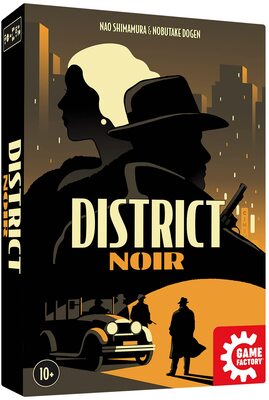 All details for the board game District Noir and similar games