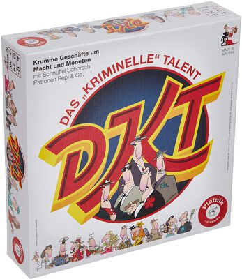 All details for the board game DKT: Das kriminelle Talent and similar games