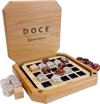 All details for the board game DOCE and similar games