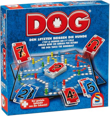 All details for the board game DOG and similar games