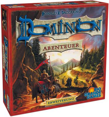 All details for the board game Dominion: Adventures and similar games