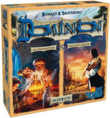 All details for the board game Dominion: Alchemisten & Reiche Ernte – Mixbox and similar games