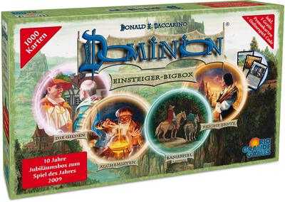 All details for the board game Dominion: Einsteiger-Bigbox and similar games