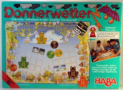 All details for the board game Donnerwetter and similar games