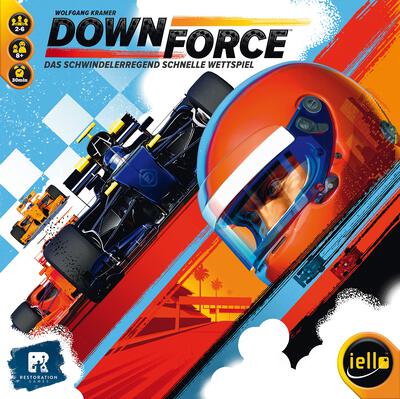 All details for the board game Downforce and similar games