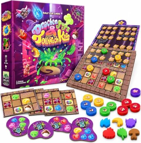 All details for the board game Drachenpups & Tollkirschkern and similar games