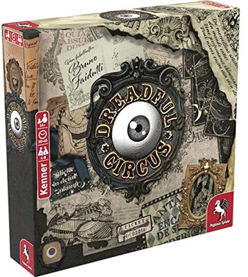 All details for the board game Dreadful Circus and similar games