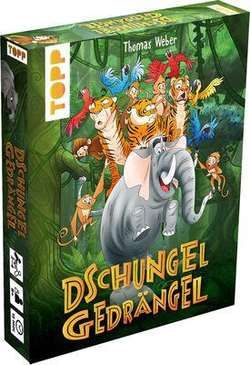 All details for the board game Dschungelgedrängel and similar games