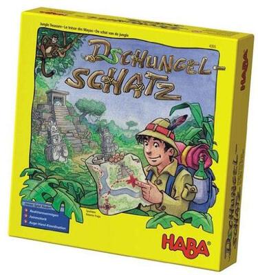 All details for the board game Dschungelschatz and similar games