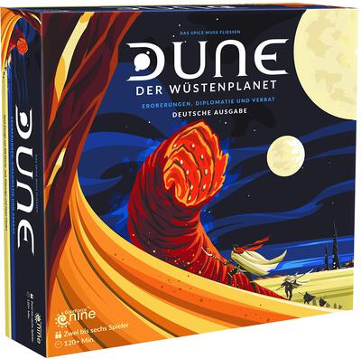 All details for the board game Dune and similar games