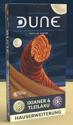 All details for the board game Dune: Ixians & Tleilaxu and similar games