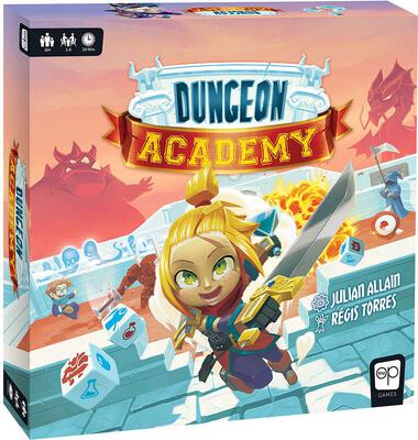 All details for the board game Dungeon Academy and similar games