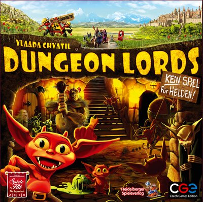 All details for the board game Dungeon Lords and similar games