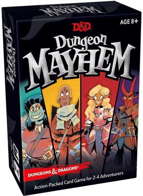 All details for the board game Dungeon Mayhem and similar games