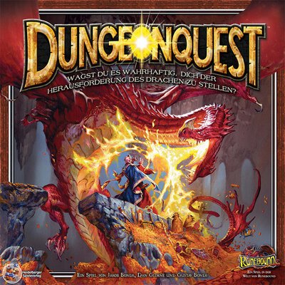 All details for the board game DungeonQuest (Third Edition) and similar games