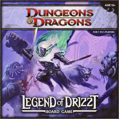 All details for the board game Dungeons & Dragons: The Legend of Drizzt Board Game and similar games