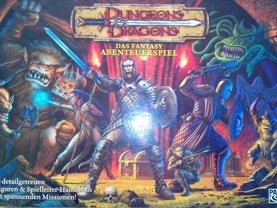 All details for the board game Dungeons & Dragons: The Fantasy Adventure Board Game and similar games