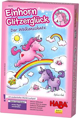 All details for the board game Unicorn Glitterluck: Cloud Crystals and similar games