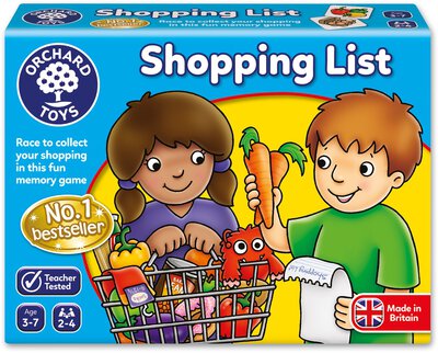 All details for the board game Shopping List and similar games