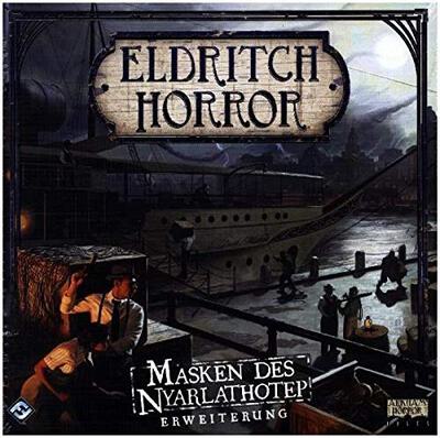 Order Eldritch Horror: Masks of Nyarlathotep at Amazon