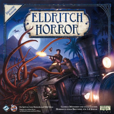All details for the board game Eldritch Horror and similar games