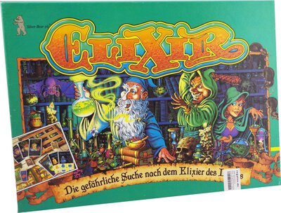 All details for the board game Elixir and similar games