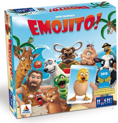 All details for the board game Emojito! and similar games