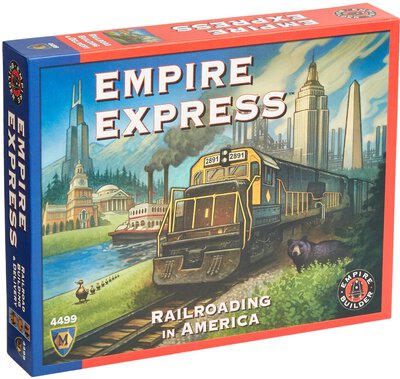 All details for the board game Empire Builder and similar games