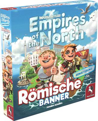 All details for the board game Imperial Settlers: Empires of the North – Roman Banners and similar games