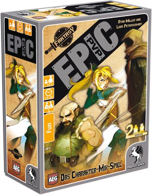 All details for the board game Epic PVP: Fantasy and similar games
