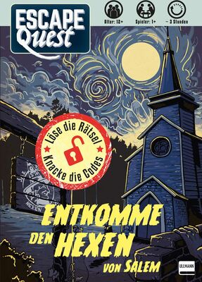 All details for the board game Escape Quest: Alone in Salem and similar games